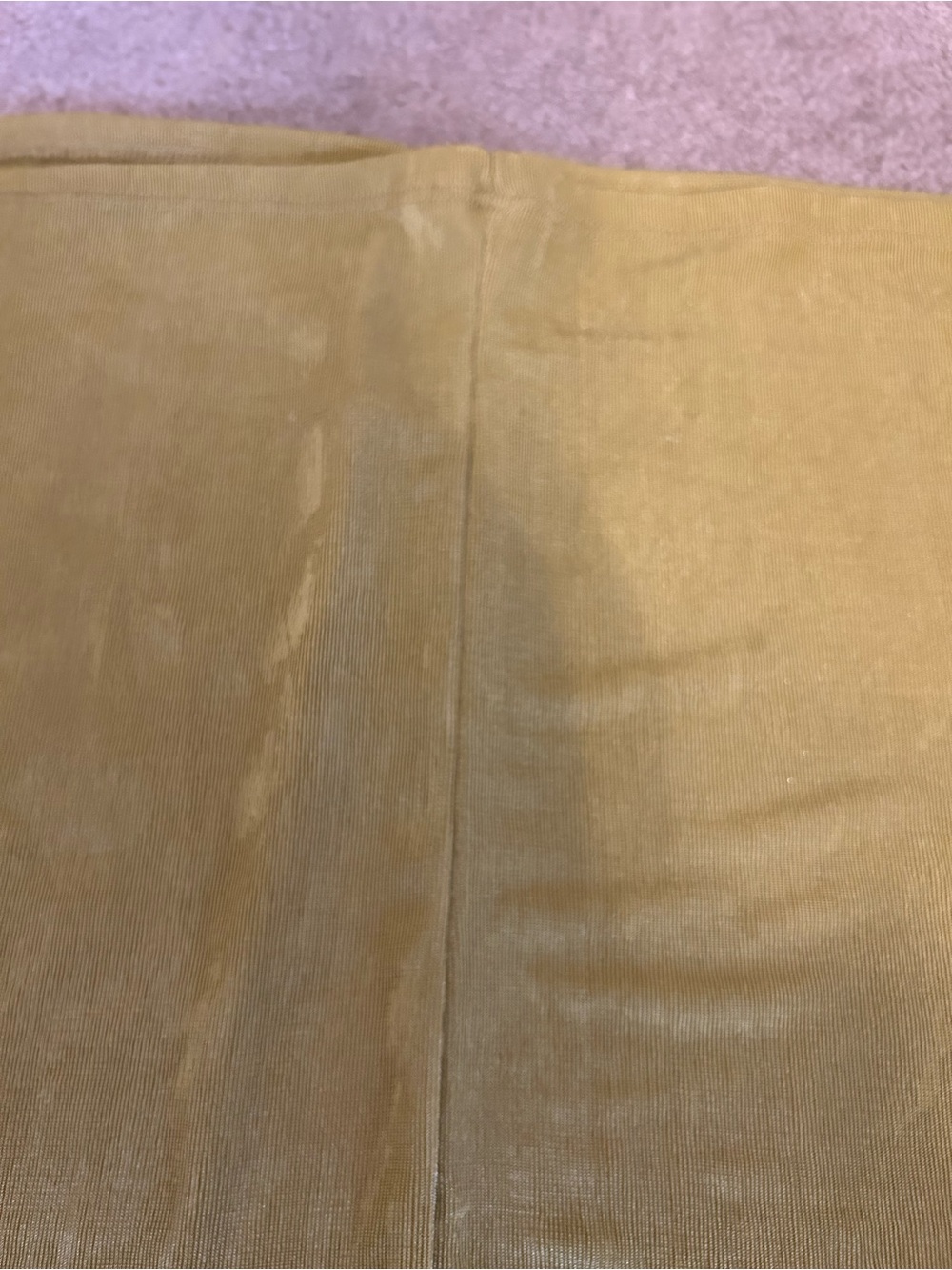 Forever 21 Mustard Yellow Size Small Slip Maxi Slip Skirt - Picture 2 of 4